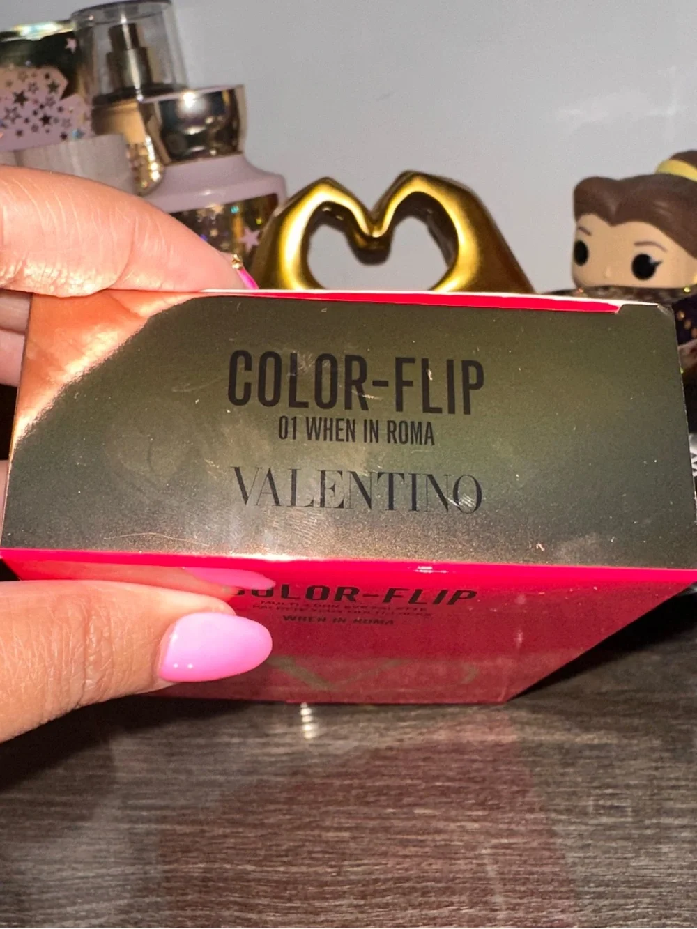 VALENTINO COLOR-FLIP EYESHADOW PALETTE COLOR: WHEN IN ROMA 01
